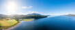 © Westend61 - Aerial view of Loch Linnhe under blue sky, Scotland