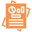reports reporting report analytics icon