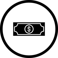 Poster - Cash Payment Icon Style