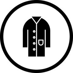 Poster - Doctor Coat Icon Style