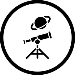 Sticker - Astronomy Icon Style