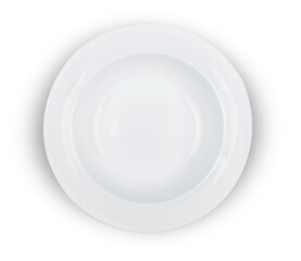 Poster - White Plate on white background