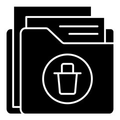 Poster - folder solid icon