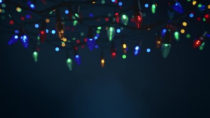 Wall Mural - christmas lights