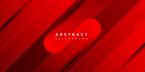 Sticker - Abstract red background with modern style and gradient vibrant color