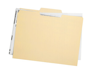 Wall Mural - File Folder with Documents