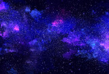 Fototapeta Kosmos - 背景素材_夜空