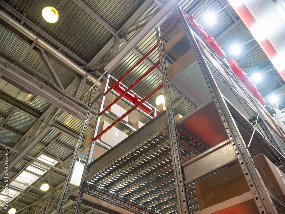 Structural steel mezzanine. Sweet furniture equipment. Mezzanine for ...