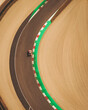 © AmazingAerialAgency - Florence, Italy - 15 August 2021: Aerial view of Mugello Circuit, Italy.