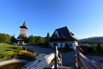 Wall Mural - Barsana Orthodox Monastery from Maramures 19