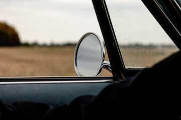 view mirror in car