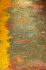 Wall Mural - Abstract old painted wall background texture. Aged painted surface of putty wall