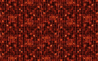 Wall Mural - Beautiful seamless dark red mother of pearl mosaic texture high resolution