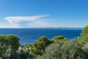 Wall Mural - Vue de Saint Jean Cap Ferrat.