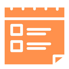 Sticker - schedule planning time planning calendar icon