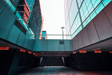 Canvas Print - La Defense, the business district in Paris, France