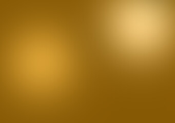 Wall Mural - Abstract blur golden,yellow,orange,brown,black,gradient or degrade beautiful background.Luxury metallic modern gold or copper color wallpaper.Spotlight in room or studio.Graphic illustration.