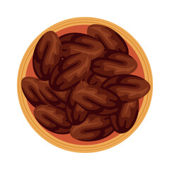 Wall Mural - dried fruits muslim food