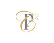 © mrlover - Letter P and C Logo Icon 001