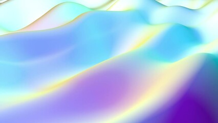 Wall Mural - Color wave Futuristic motion graphic able to loop seamless 4k