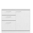 3d rendering illustration of an office chest of drawers