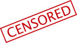 Pixel censored signs. Censor bar concept. Censorship rectangle.
