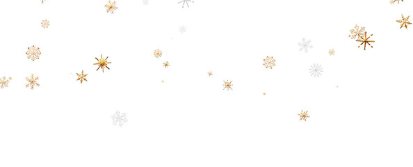 Aufkleber - Winter christmas sky with falling snow