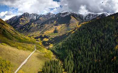 Wall Mural - Colorado Rocky Mountains during the the fall season