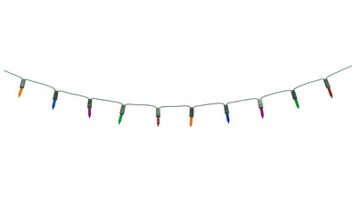 Wall Mural - christmas lights