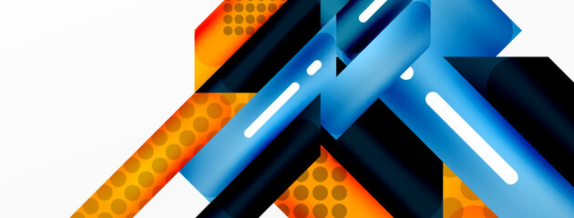 Background minimal geometric composition. Lines design vector illustration for wallpaper banner background or landing page