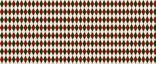 Red And Green Diamonds Background,seamless  Vintage Christmas Pattern Background , Red And Green Geometric Pattern For Xmas Wallpaper