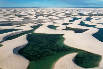 Wall Mural - Lencois Maranhenses National Park in Brazil