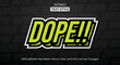 © Pickypicks - green dope sticker text effect, Editable text effect