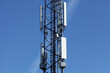 5G Mobile phone network antenna.