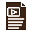 video file document content description