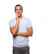 © agongallud - Astonished young man with a gesture of shock