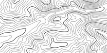 The Stylized Topographic Map Illustration