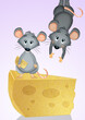 mice steal the cheese