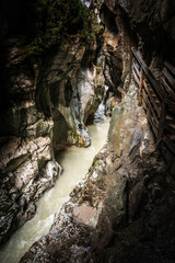 Canvas Print - Lammerklamm gorge, Austria