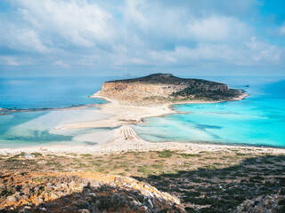 Canvas Print - Balos Beach, Crete island, Greece