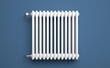 Classic Radiator in front of background - 3D Illustration