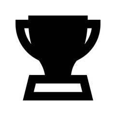 Wall Mural - Trophy Flat Vector Icon