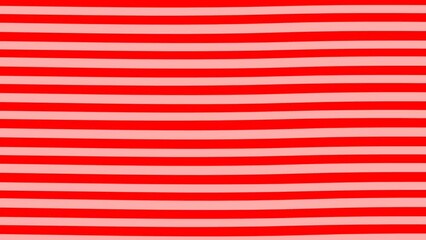 Animated red and white horizontal line seamless loop background. Abstract simple line moving stripe style pattern motion animation.