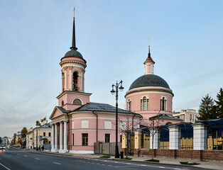 Wall Mural - Russia. Moscow. Church of the Iberian Icon of the Mother of God on Bolshaya Ordynka Street