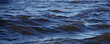 Dramatic dark ocean waves banner. Wine-dark sea background. 