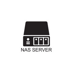 nas server icon , computer icon