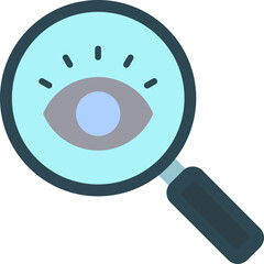 Sticker - Magnifying Glass Icon