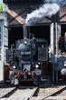 Dampflokomotive im Süddeutschen Eisenbahnmuseum in Heilbronn