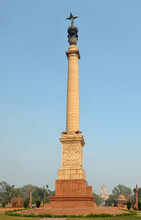 Jaipur Column Made By British Sculptor, Charles Sargeant Jagger At Rashtrapati Bhawan New Delhi