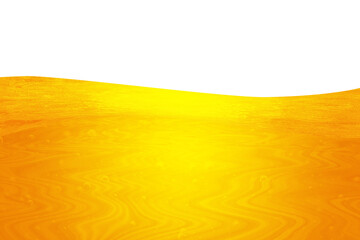 Wall Mural - Golden wave and oily liquid isolated. Oil background. Liquid flows yellow, for the project, oil, honey and beer 